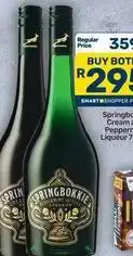 Pick n Pay Liquor Springbokkie peppermint liqueur offer