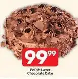 Pick n Pay Liquor 2-layer chocolate cake offer