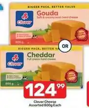 Pick n Pay Liquor Clover - gouda or cheddar offer