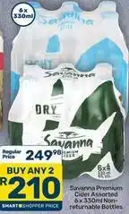 Savanna - premium cider assorted