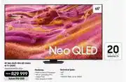 Samsung Samsung 65 4K Neo QLED Mini LED Vision AI TV (2025) QA65QN90FAUXXA offer