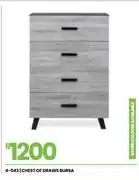 Fair Price Bursa Chest Of Draws 40-043 offer