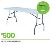 Fair Price Catering Table (White) 40-616 offer