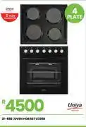Fair Price Univa 4 Plate Oven Hob Set U336B 21-480 offer