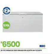 Fair Price KIC 570Ltr WHT Deep Fridge/Freezer KCG570/KCG575 20-137 offer