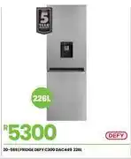 Fair Price Defy 226Ltr C300 Fridge DAC449 20-569 offer
