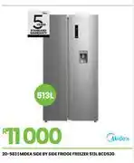 Fair Price Midea 513Ltr Side By Side Fridge/Freezer BCD530 20-583 offer