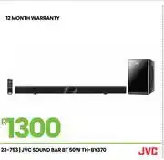 Fair Price JVC 50W BT Sound Bar TH-BY370 offer