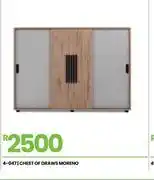 Fair Price Moreno Chest Of Draw 4-047 offer