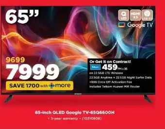 65-inch QLED Google TV-65Q6600H