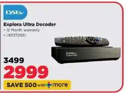 HiFi Corp DSTV Explora Ultra Decoder offer
