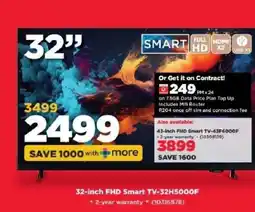 HiFi Corp 32-inch FHD Smart TV-32H5000F offer