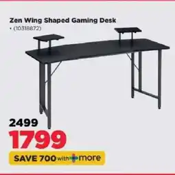 HiFi Corp Zen Wing Shaped Gaming Desk offer
