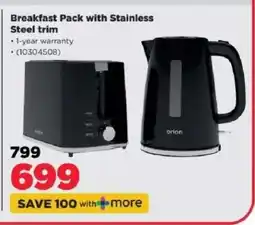 HiFi Corp Breakfast Pack with Stainless Steel trim offer