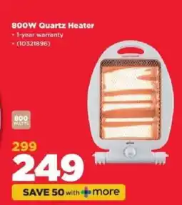 HiFi Corp 800W Quartz Heater offer
