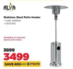HiFi Corp Alva Stainless Steel Patio Heater offer