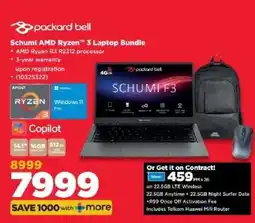 HiFi Corp Schumi AMD Ryzen 3 Laptop Bundle offer