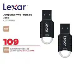 HiFi Corp Lexar JumpDrive V40 - USB 2.0 32GB offer