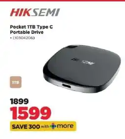 HiFi Corp HIKSEMI Pocket 1TB Type C Portable Drive offer