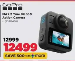 HiFi Corp GoPro MAX 2 True 8K 360 Action Camera offer