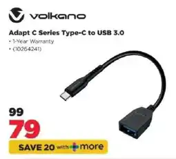 HiFi Corp Volkano Adapt C Series Type-C to USB 3.0 offer