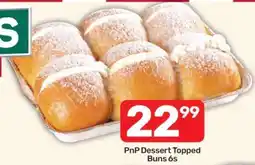 Pick n Pay Hypermarket PnP Dessert Topped Buns 6s offer