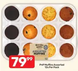 Pick n Pay Hypermarket PnP Muffins Assorted 12s Per Pack offer