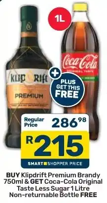 Pick n Pay Klipdrift Premium Brandy offer