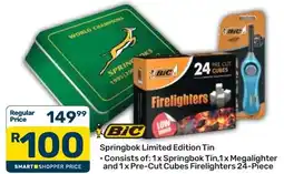 Pick n Pay BIC Springbok Limited Edition Tin offer