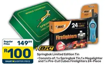 BIC Springbok Limited Edition Tin