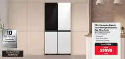 Makro Samsung Bespoke French Door Refrigerator with See-Thru Door offer