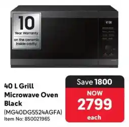 Makro Samsung Grill Microwave Oven Black offer