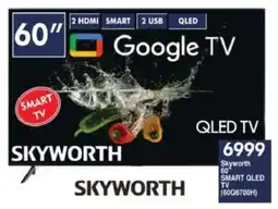 President Hyper Skyworth 60" Smart QLED TV offer