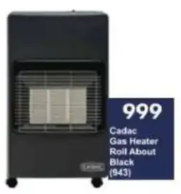 President Hyper Cadac Gas Heater Roll About Black offer
