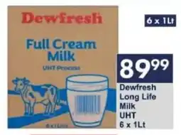 President Hyper Dewfresh Long Life Milk UHT offer