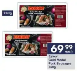 President Hyper Eskort Gold Medal Pork Sausages offer