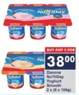President Hyper Danone NuTriDay Yoghurt Smooth offer