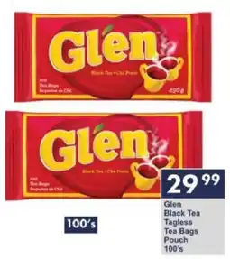 President Hyper Glen Black Tea Tagless Tea Bags Pouch offer