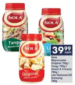President Hyper Nola Mayonnaise Original/ Tangy/ Sweet & Creamy/ Lite Reduced Oil Dressing offer