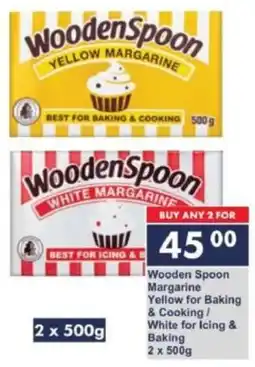 President Hyper Wooden Spoon Margarine Yellow for Baking & Cooking/ White for Icing & Baking offer