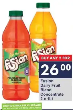 President Hyper Fusion Dairy Fruit Blend Concentrate offer