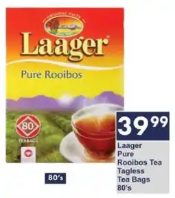 President Hyper Laager Pure Rooibos Tea Tagless Tea Bags offer