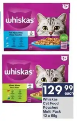 President Hyper Whiskas Cat Food Pouches Multi Pack offer