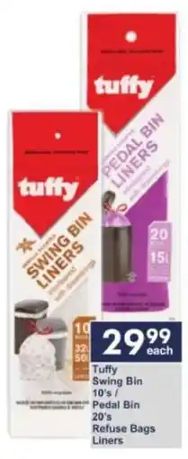President Hyper Tuffy Swing Bin/ Pedal Bin Refuse Bags Liners offer