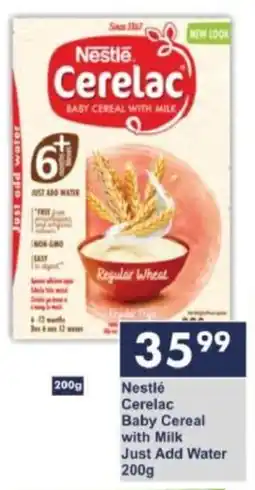 President Hyper Nestlé Cerelac Baby Cereal with Milk Just Add Water offer