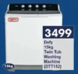 President Hyper Defy Twin Tub Washing Machine offer