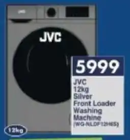 President Hyper JVC Silver Front Loader Washing Machine offer