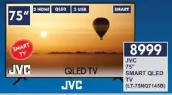 President Hyper JVC 75" Smart QLED TV offer