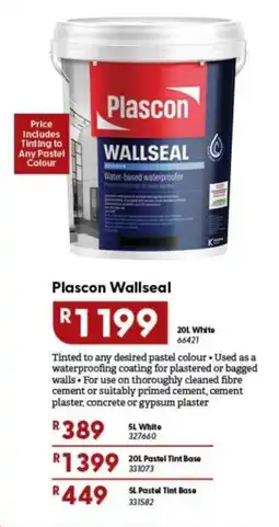 Brights Hardware Plascon Wallseal offer