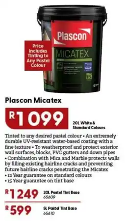 Brights Hardware Plascon Micatex offer